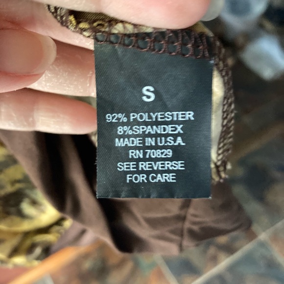 Rue 21 small leopard print tank top - Picture 3 of 4